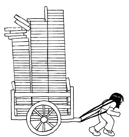 witch doctor with tablets